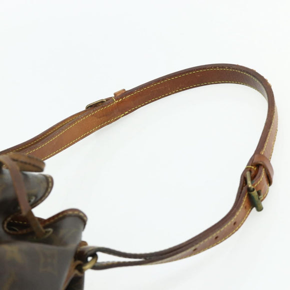 LOUIS VUITTON Monogram Petit Noe Shoulder Bag M42226 LV Auth ka4283