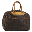 LOUIS VUITTON Monogram Deauville Hand Bag M47270 LV Auth ka4284-1