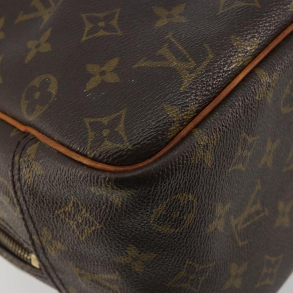 LOUIS VUITTON Monogram Deauville Hand Bag M47270 LV Auth ka4284