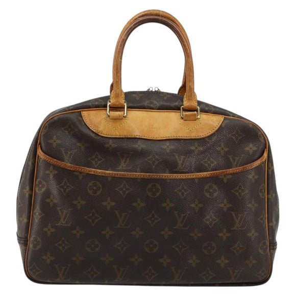 LOUIS VUITTON Monogram Deauville Hand Bag M47270 LV Auth ka4284