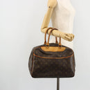 LOUIS VUITTON Monogram Deauville Hand Bag M47270 LV Auth ka4284-25