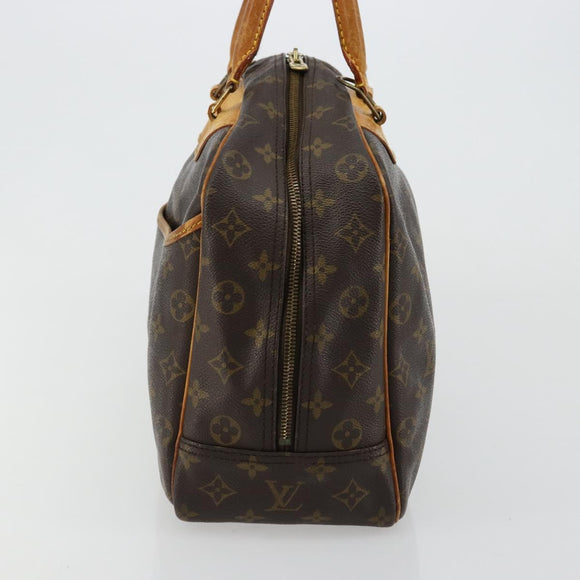 LOUIS VUITTON Monogram Deauville Hand Bag M47270 LV Auth ka4284