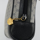 GUCCI Micro GG Supreme Clutch Bag PVC Navy Gold 014 89 0094 Auth ka4286-13