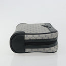 GUCCI Micro GG Supreme Clutch Bag PVC Navy Gold 014 89 0094 Auth ka4286-4