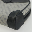 GUCCI Micro GG Supreme Clutch Bag PVC Navy Gold 014 89 0094 Auth ka4286-8