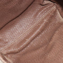 Salvatore Ferragamo Gancini Reversible Tote Bag Leather Brown Gold Auth ka4287A-11
