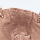 Salvatore Ferragamo Gancini Reversible Tote Bag Leather Brown Gold Auth ka4287A-17