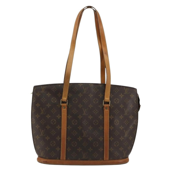 LOUIS VUITTON Monogram Babylone Tote Bag M51102 LV Auth ka4291