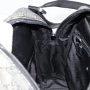 GUCCI GG Canvas Shoulder Bag Black Silver 03136 Auth ka4292-20
