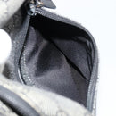 GUCCI GG Canvas Shoulder Bag Black Silver 03136 Auth ka4292-24