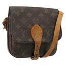 LOUIS VUITTON Monogram Cartouchiere PM Shoulder Bag M51254 LV Auth ka4293-1