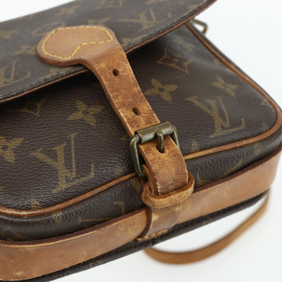 LOUIS VUITTON Monogram Cartouchiere PM Shoulder Bag M51254 LV Auth ka4293