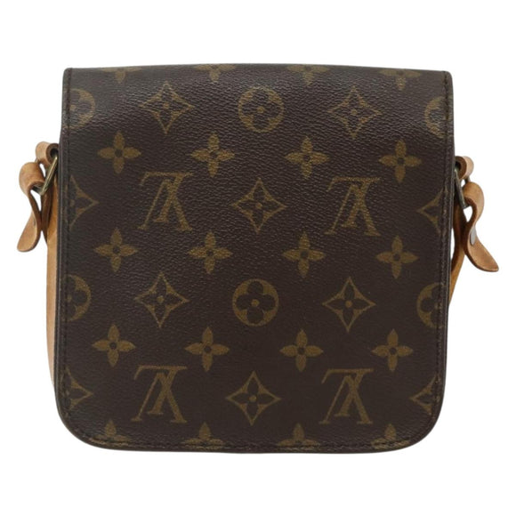 LOUIS VUITTON Monogram Cartouchiere PM Shoulder Bag M51254 LV Auth ka4293