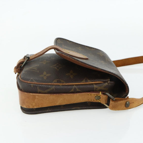 LOUIS VUITTON Monogram Cartouchiere PM Shoulder Bag M51254 LV Auth ka4293