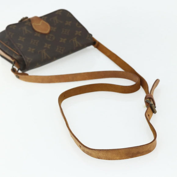 LOUIS VUITTON Monogram Cartouchiere PM Shoulder Bag M51254 LV Auth ka4293