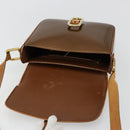 LOUIS VUITTON Monogram Vernis Christie GM Shoulder Bag Bronze M91107 Auth ka4295-16