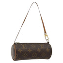 LOUIS VUITTON Monogram Papillon Pouch LV Auth ka4298-1