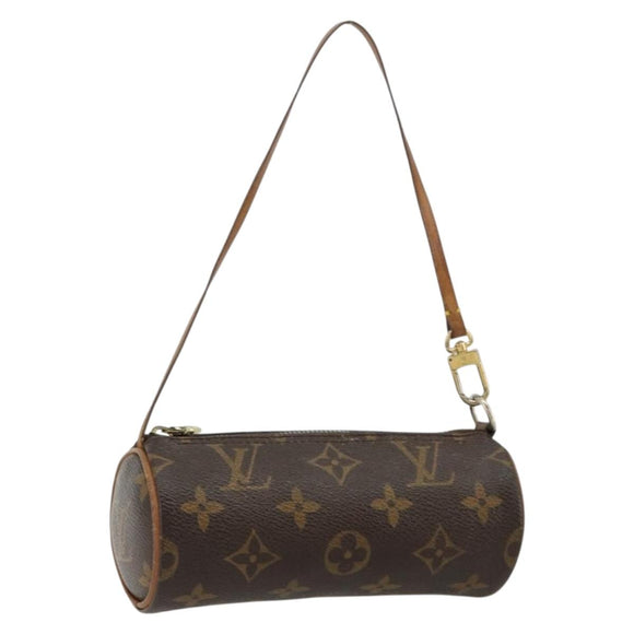 LOUIS VUITTON Monogram Papillon Pouch LV Auth ka4298