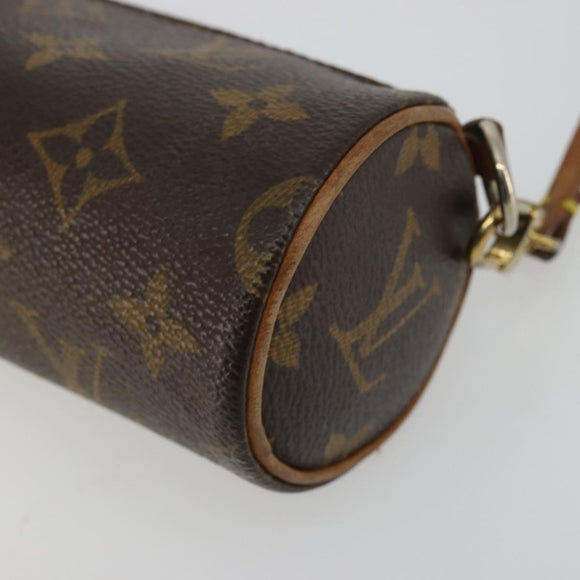 LOUIS VUITTON Monogram Papillon Pouch LV Auth ka4298