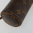 LOUIS VUITTON Monogram Papillon Pouch LV Auth ka4298-14