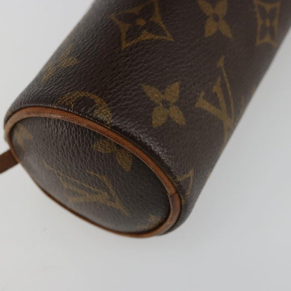 LOUIS VUITTON Monogram Papillon Pouch LV Auth ka4298