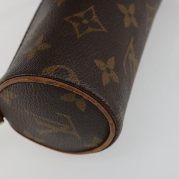 LOUIS VUITTON Monogram Papillon Pouch LV Auth ka4298