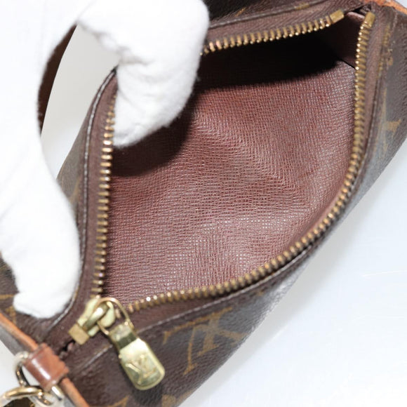 LOUIS VUITTON Monogram Papillon Pouch LV Auth ka4298