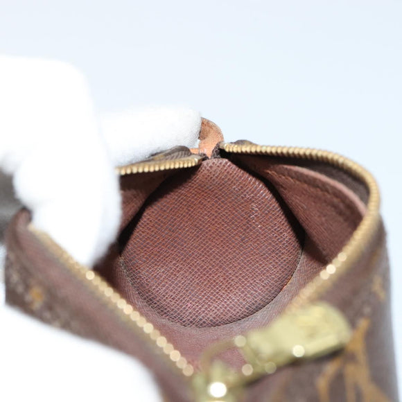 LOUIS VUITTON Monogram Papillon Pouch LV Auth ka4298