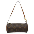 LOUIS VUITTON Monogram Papillon Pouch LV Auth ka4298-13