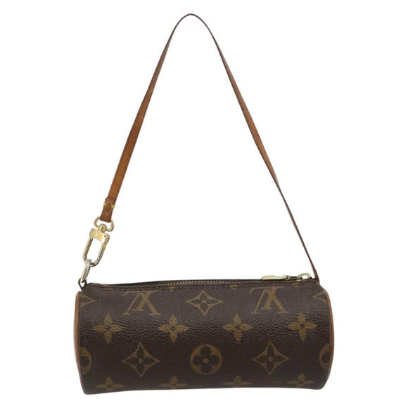 LOUIS VUITTON Monogram Papillon Pouch LV Auth ka4298