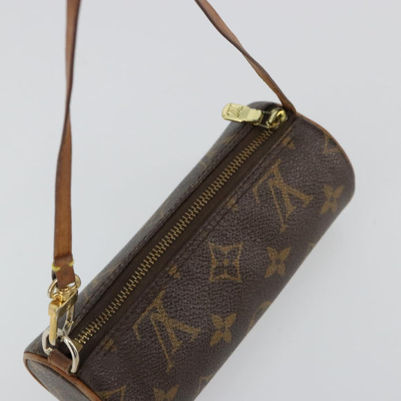 LOUIS VUITTON Monogram Papillon Pouch LV Auth ka4298