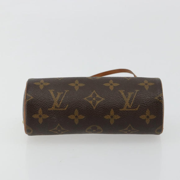 LOUIS VUITTON Monogram Papillon Pouch LV Auth ka4298