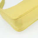 PRADA Hand Bag Nylon Yellow Yellow Auth ka4300A-16