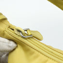 PRADA Hand Bag Nylon Yellow Yellow Auth ka4300A-18