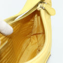 PRADA Hand Bag Nylon Yellow Yellow Auth ka4300A-20