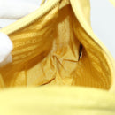PRADA Hand Bag Nylon Yellow Yellow Auth ka4300A-21