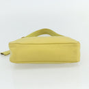 PRADA Hand Bag Nylon Yellow Yellow Auth ka4300A-5