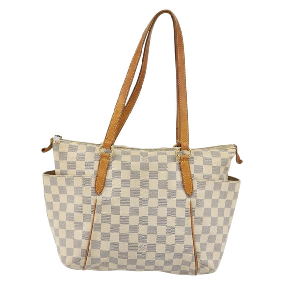 LOUIS VUITTON Damier Azur Totally PM Tote Bag N41280 LV Auth ka4302
