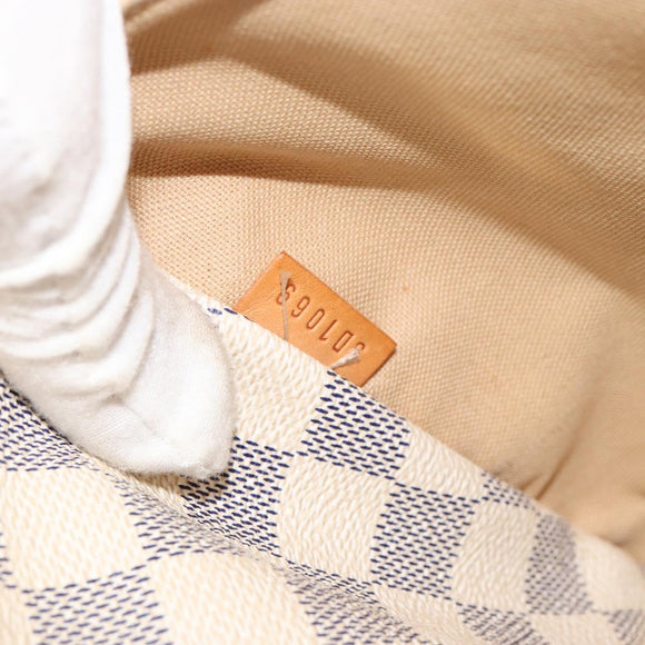 LOUIS VUITTON Damier Azur Totally PM Tote Bag N41280 LV Auth ka4302