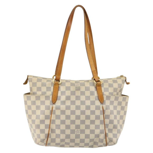 LOUIS VUITTON Damier Azur Totally PM Tote Bag N41280 LV Auth ka4302
