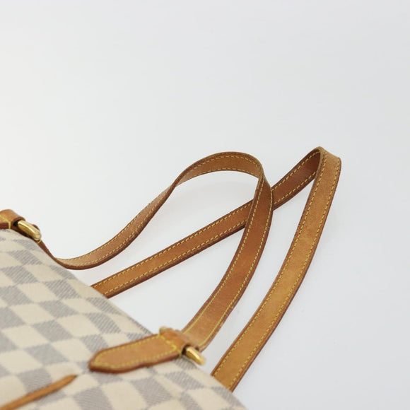 LOUIS VUITTON Damier Azur Totally PM Tote Bag N41280 LV Auth ka4302