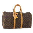 LOUIS VUITTON Monogram Keepall 45 Boston Bag M41428 LV Auth ka4305-1