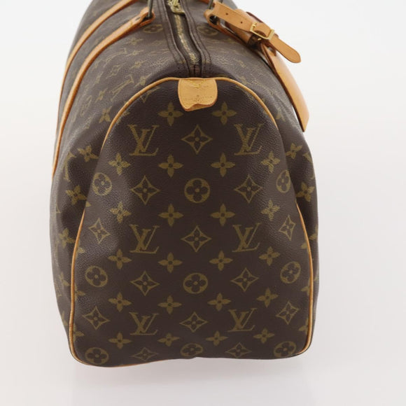 LOUIS VUITTON Monogram Keepall 45 Boston Bag M41428 LV Auth ka4305