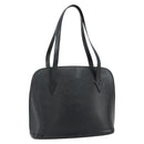 LOUIS VUITTON Epi Lussac Shoulder Bag Black M52282 LV Auth ka4310-1