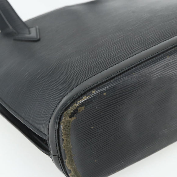 LOUIS VUITTON Epi Lussac Shoulder Bag Black M52282 LV Auth ka4310