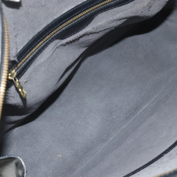 LOUIS VUITTON Epi Lussac Shoulder Bag Black M52282 LV Auth ka4310