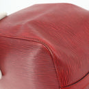 LOUIS VUITTON Epi Petit Noe Shoulder Bag Red M44107 LV Auth ka4311-12