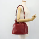 LOUIS VUITTON Epi Petit Noe Shoulder Bag Red M44107 LV Auth ka4311-19