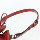 LOUIS VUITTON Epi Petit Noe Shoulder Bag Red M44107 LV Auth ka4311-8