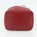 LOUIS VUITTON Epi Petit Noe Shoulder Bag Red M44107 LV Auth ka4311-9